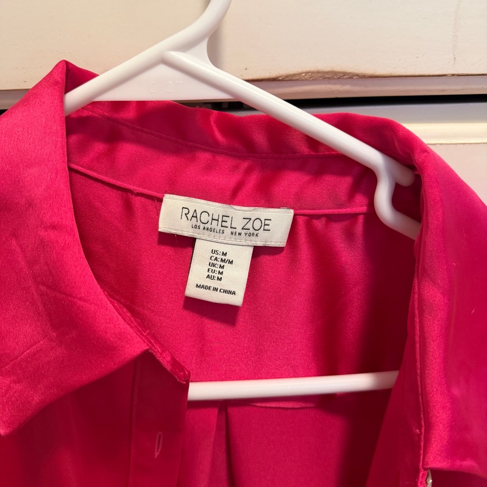 Rachel Zoe Silk Shirt - NWOT - Picture 2 of 2